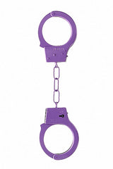 Ouch by Shots Toys - Beginner Metal Handcuffs - Assorted Colors Purple BDSM - Tophatter Daily Deals