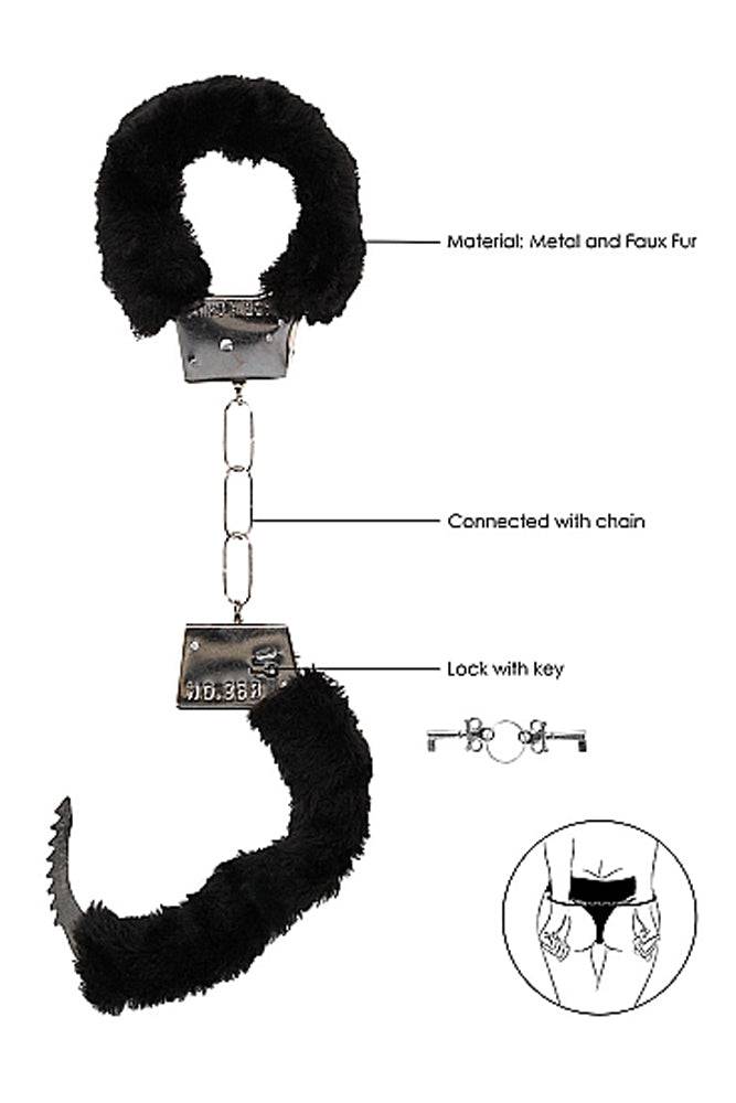 Ouch by Shots Toys - Beginner Fur Handcuffs - Assorted Colors BDSM - Tophatter Daily Deals