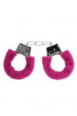 Ouch by Shots Toys - Beginner Fur Handcuffs - Assorted Colors Pink BDSM - Tophatter Daily Deals
