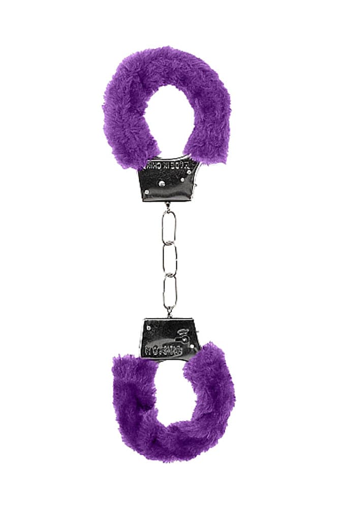 Ouch by Shots Toys - Beginner Fur Handcuffs - Assorted Colors BDSM - Tophatter Daily Deals