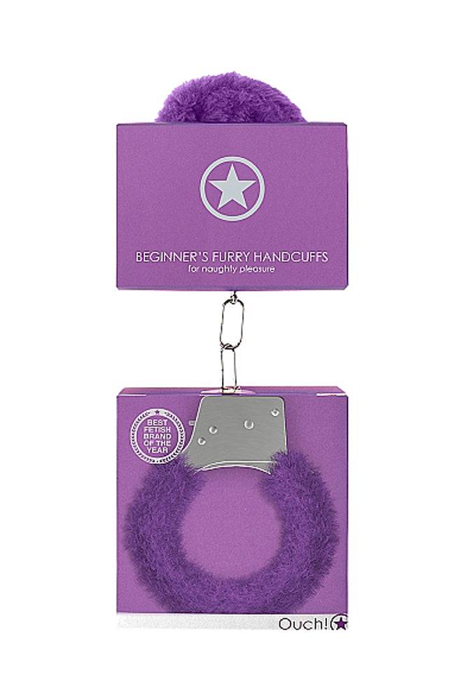 Ouch by Shots Toys - Beginner Fur Handcuffs - Assorted Colors BDSM - Tophatter Daily Deals