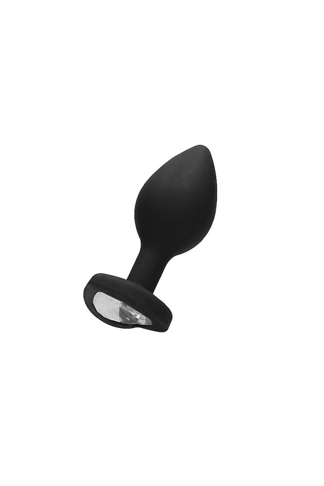 Ouch by Shots Toys - Diamond Heart Butt Plug - Assorted Black Medium Sex Toy - Tophatter Daily Deals