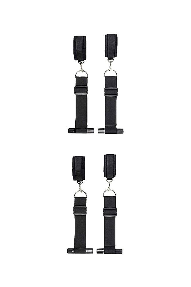 Ouch by Shots Toys - Door Restraint Kit - Black BDSM - Tophatter Daily Deals