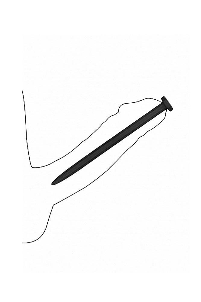 Ouch by Shots Toys - Rugged Nail Urethral Plug Set - Black BDSM - Tophatter Daily Deals