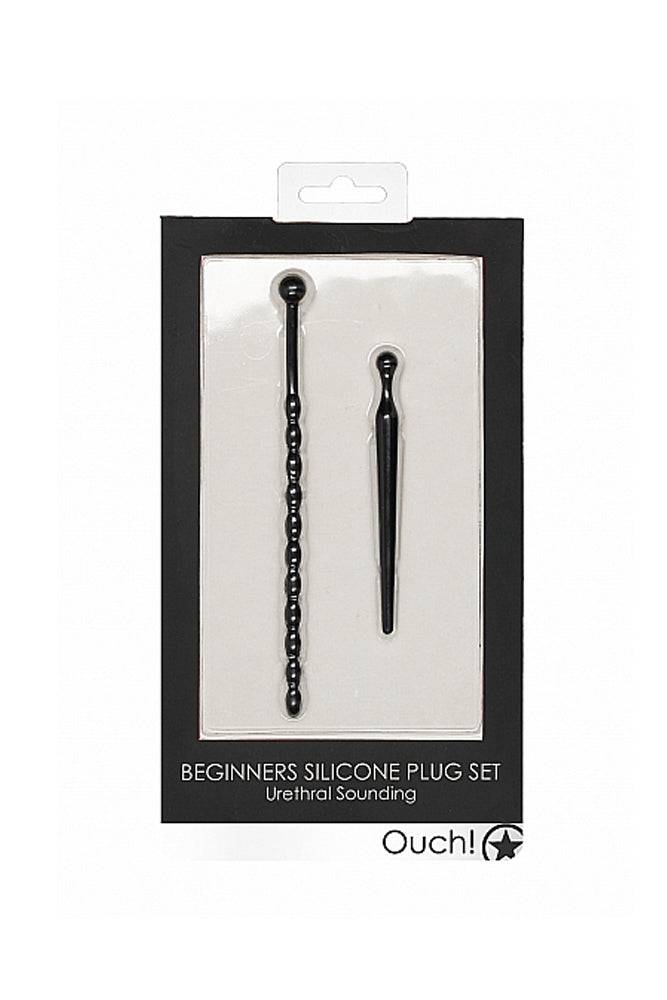 Ouch by Shots Toys - Beginner's Urethral Plug Set - Black BDSM - Tophatter Daily Deals