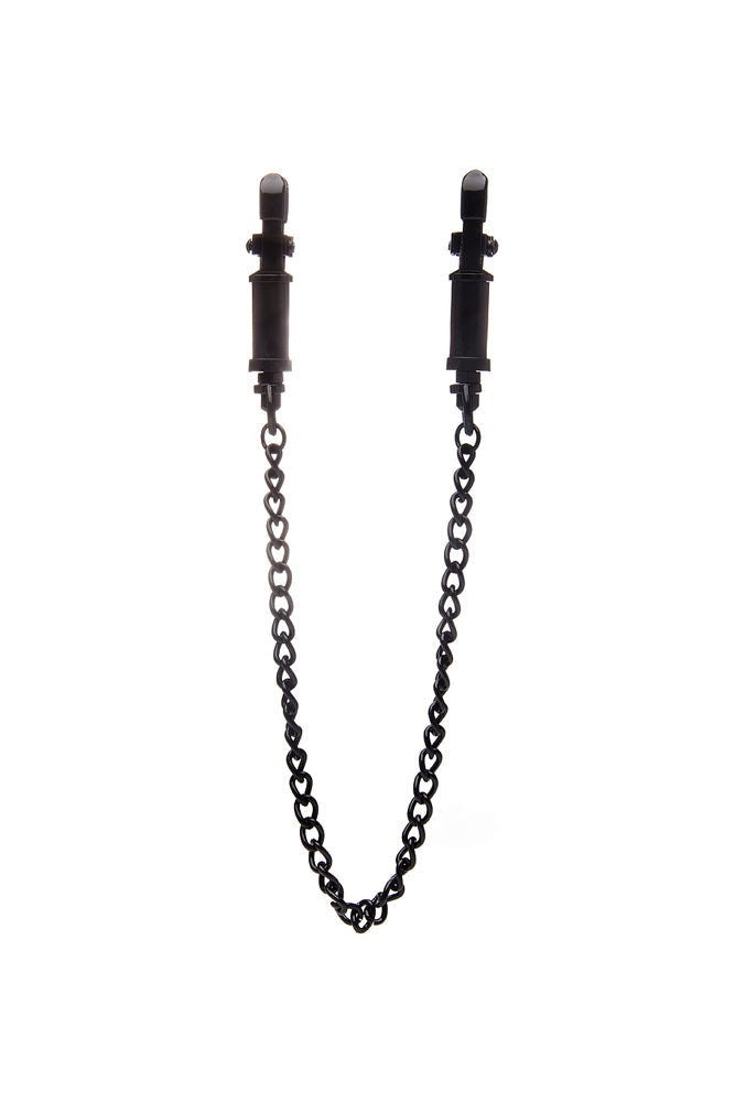 Ouch by Shots Toys - Vice Nipple Clamps - Assorted Colors Black BDSM - Tophatter Daily Deals