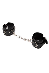 Ouch by Shots Toys - Leather Cuffs - Black BDSM - Tophatter Daily Deals