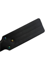 Ouch International - Venice Collection - Paddle - Black/Iridescent BDSM - Tophatter Daily Deals