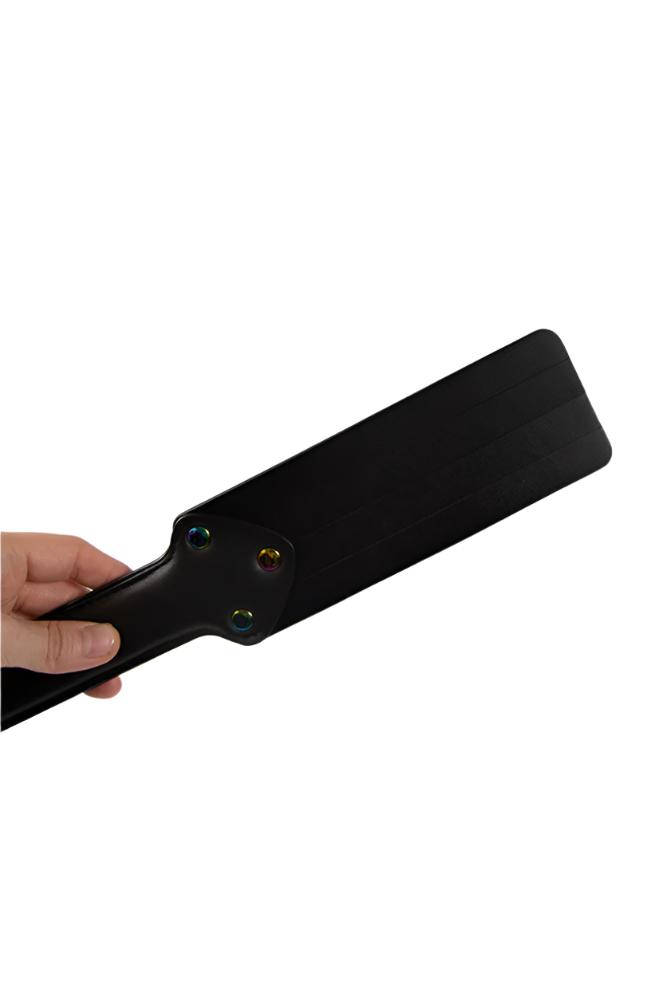 Ouch International - Venice Collection - Paddle - Black/Iridescent BDSM - Tophatter Daily Deals