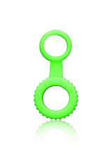 Ouch! Glow in the Dark Cockring & Ball Strap Neon Green - Tophatter Daily Deals
