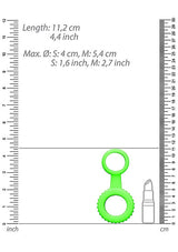Ouch! Glow in the Dark Cockring & Ball Strap Neon Green - Tophatter Daily Deals