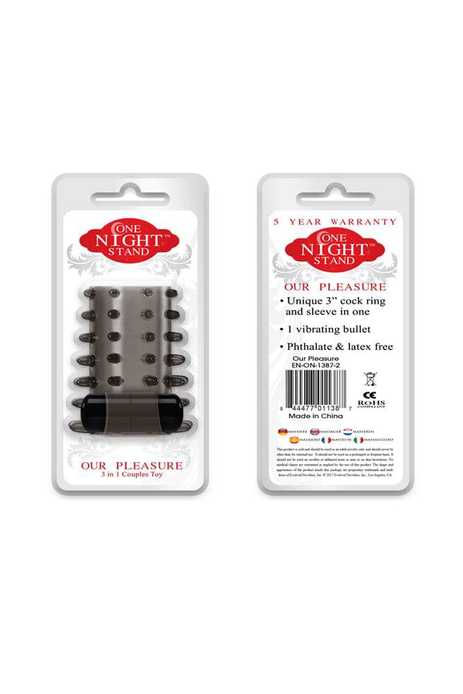 Evolved - One Night Stand - Our Pleasure Vibrating Cock Sleeve Sex Toy - Tophatter Daily Deals