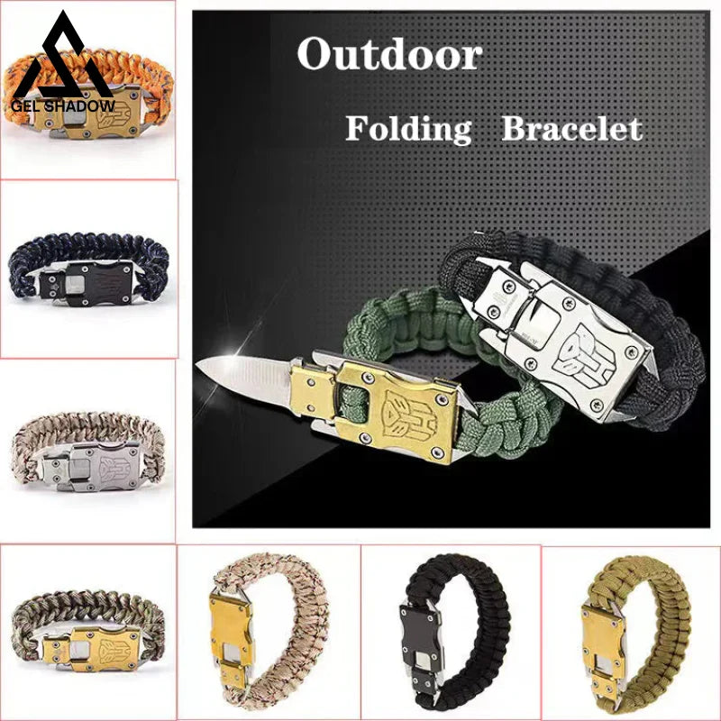 Outdoor Bracelet Knife Transformers Pattern-GS107 - Tophatter Daily Deals