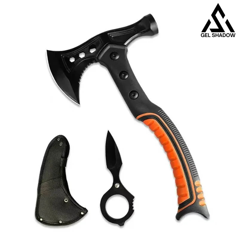 Outdoor camping survival fire extinguisher, multi-functional axe-GS45 Pocket Knives - Tophatter Daily Deals