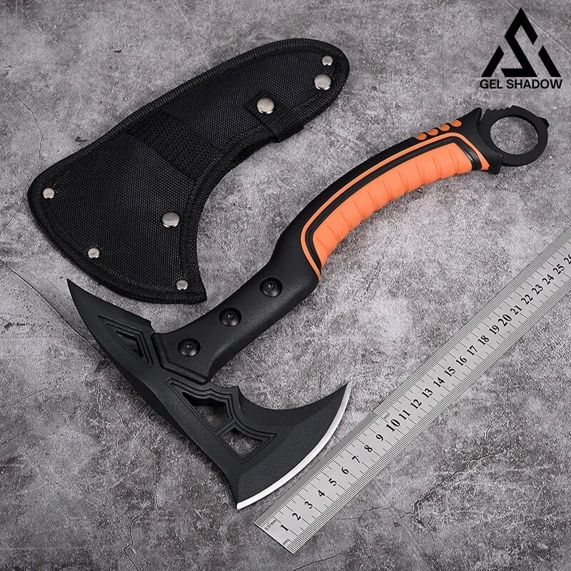 Outdoor camping survival fire extinguisher, multi-functional axe-GS45 Pocket Knives - Tophatter Daily Deals