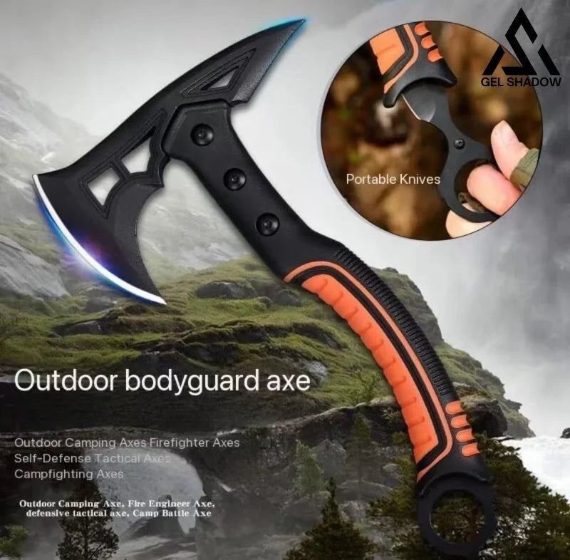 Outdoor camping survival fire extinguisher, multi-functional axe-GS45 Pocket Knives - Tophatter Daily Deals