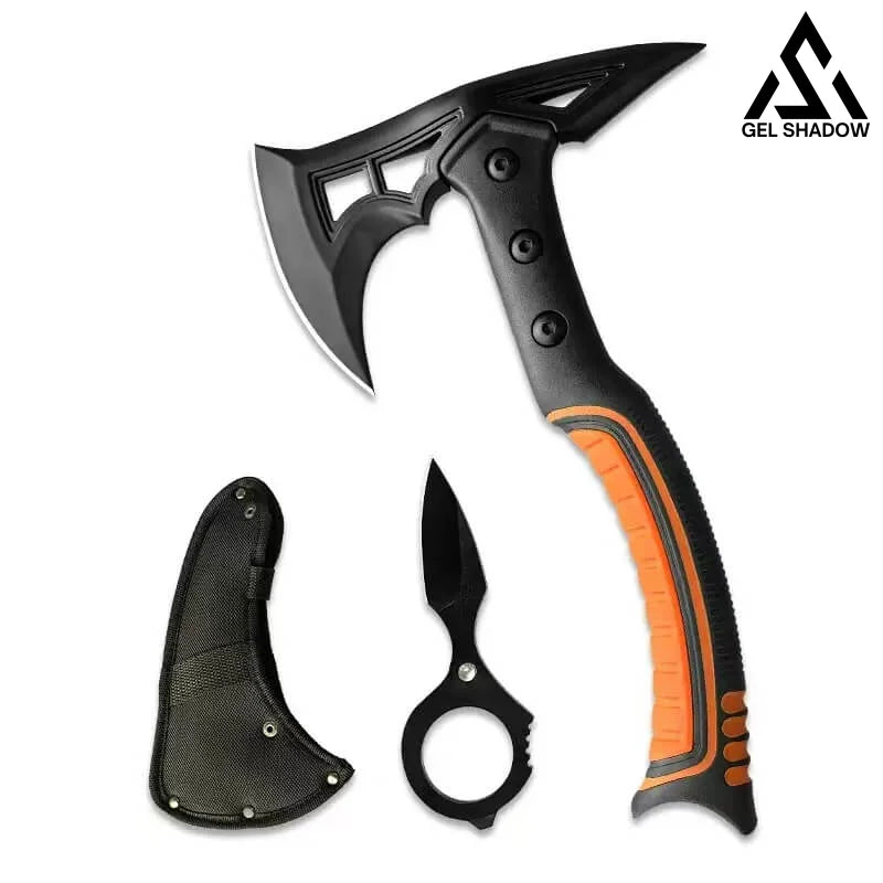 Outdoor camping survival fire extinguisher, multi-functional axe-GS45 Pocket Knives - Tophatter Daily Deals