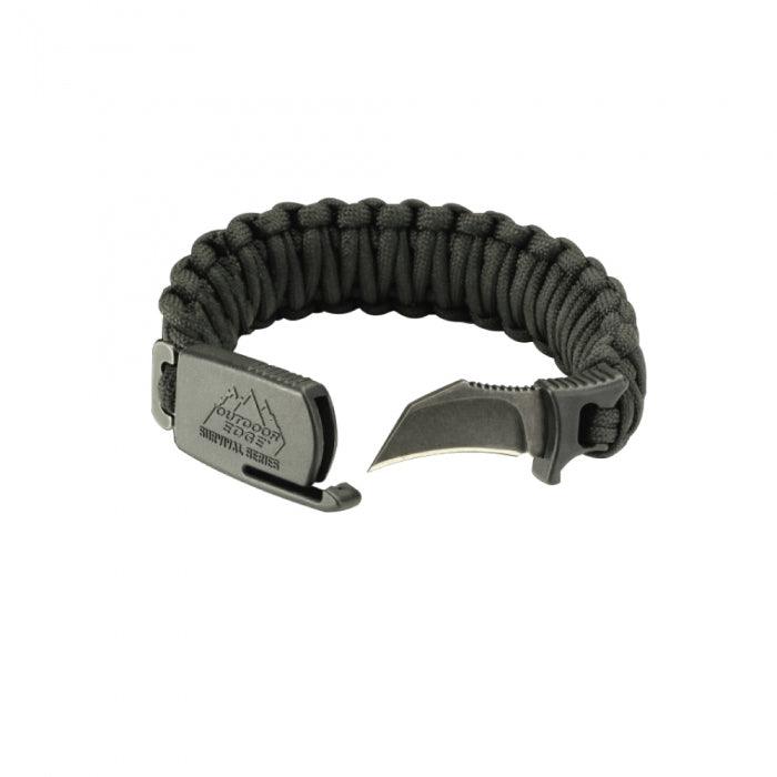 Outdoor Edge Para-Claw Survival Bracelet Medium Survival - Tophatter Daily Deals