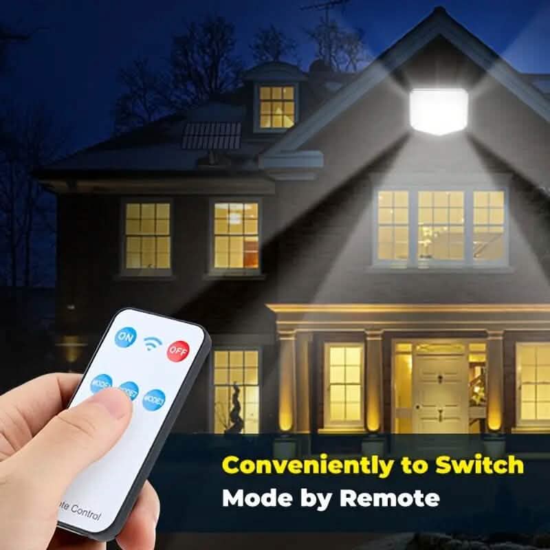 Outdoor LED Solar Security Lights Solar Outdoor Lights - Tophatter Daily Deals