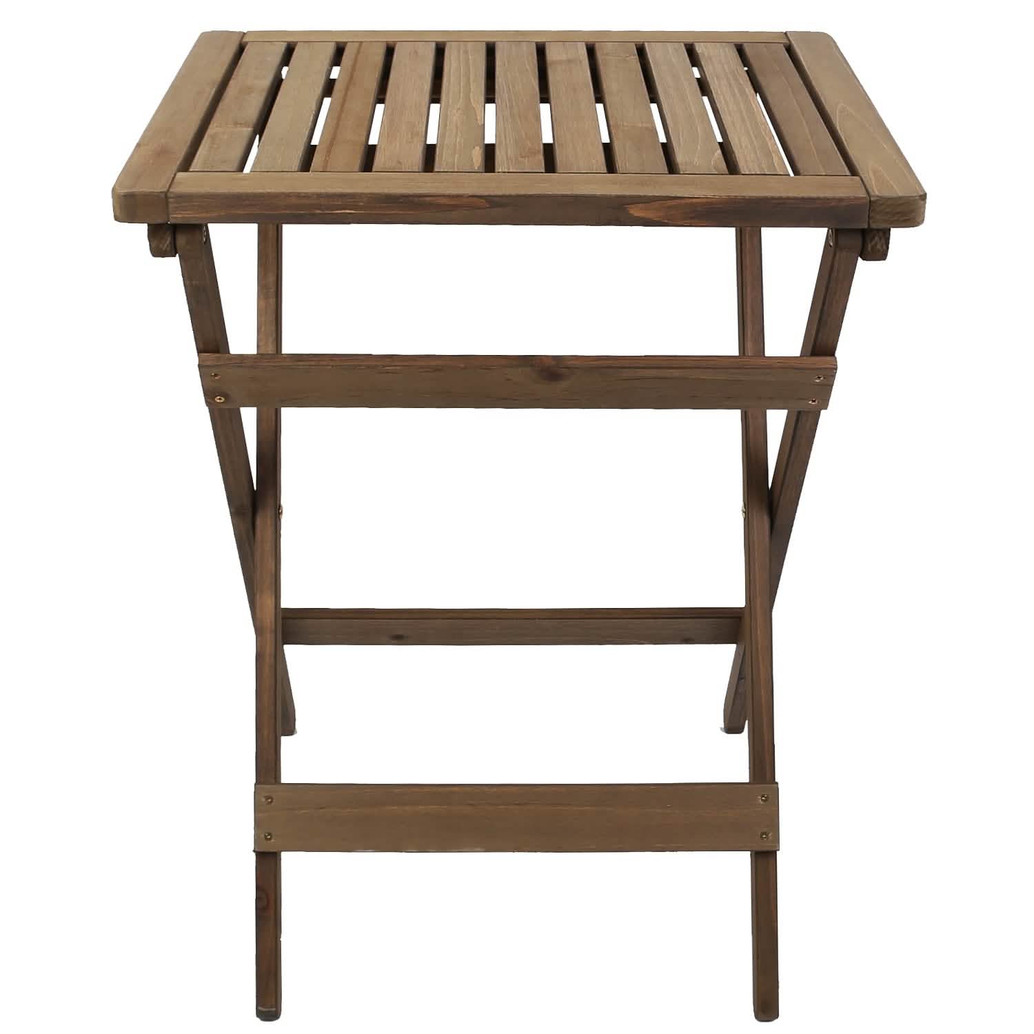 Outdoor Side Table Portable Folding Table Furniture & Decor - Tophatter Daily Deals