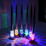 Outdoor Solar LED Solar Lights and Garden LED Lamps Multicolor Solar Outdoor Lights - Tophatter Daily Deals