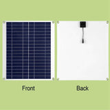 Outdoor Solar Panel 12V 25W Car Battery Charger Automotive - Tophatter Daily Deals