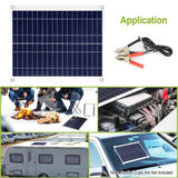 Outdoor Solar Panel 12V 25W Car Battery Charger Automotive - Tophatter Daily Deals