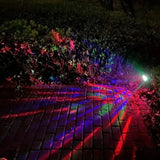 Outdoor Solar Rotating Color Projection Lamp Outdoor Lighting - Tophatter Daily Deals