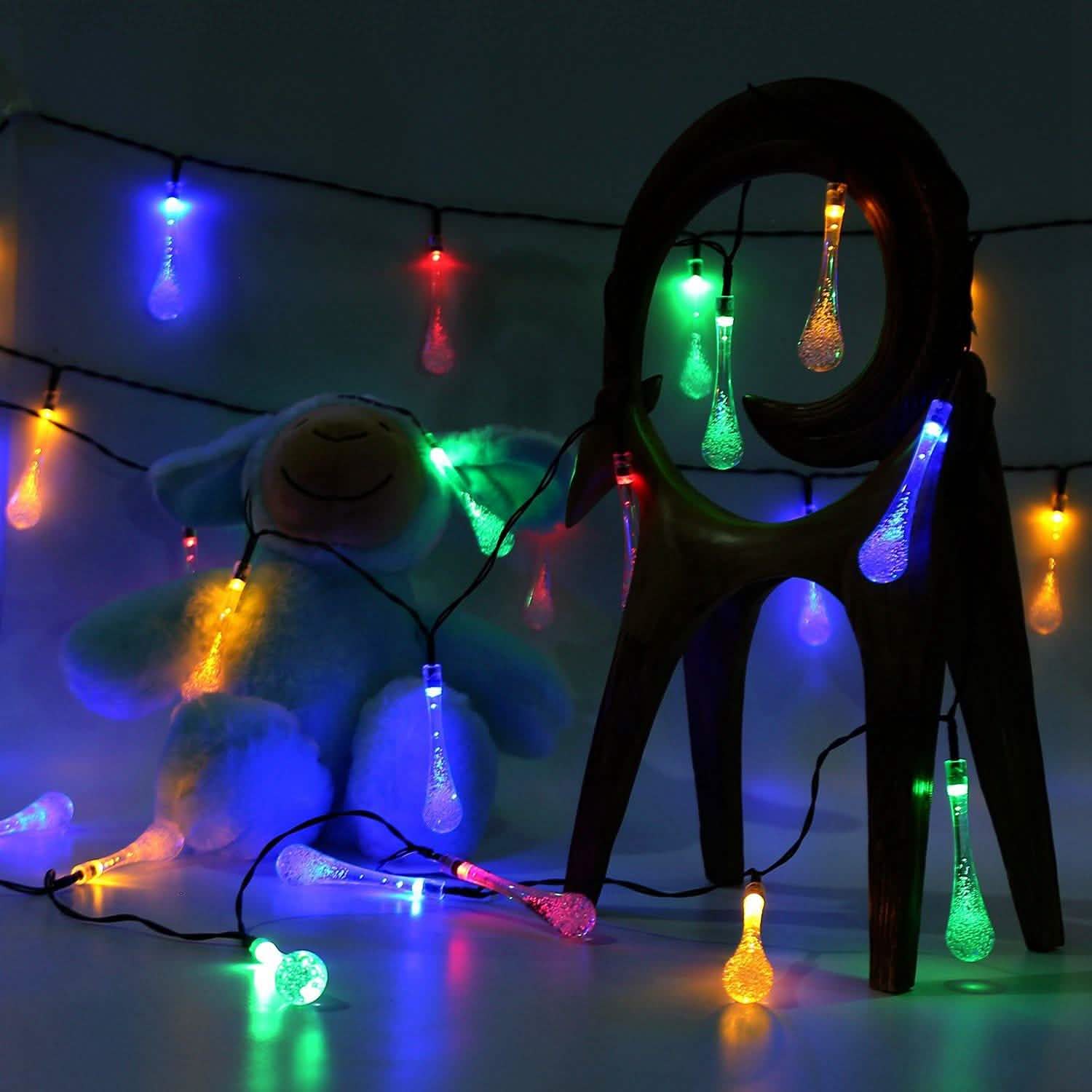 Outdoor Solar String Lights String & Fairy Lights - Tophatter Daily Deals