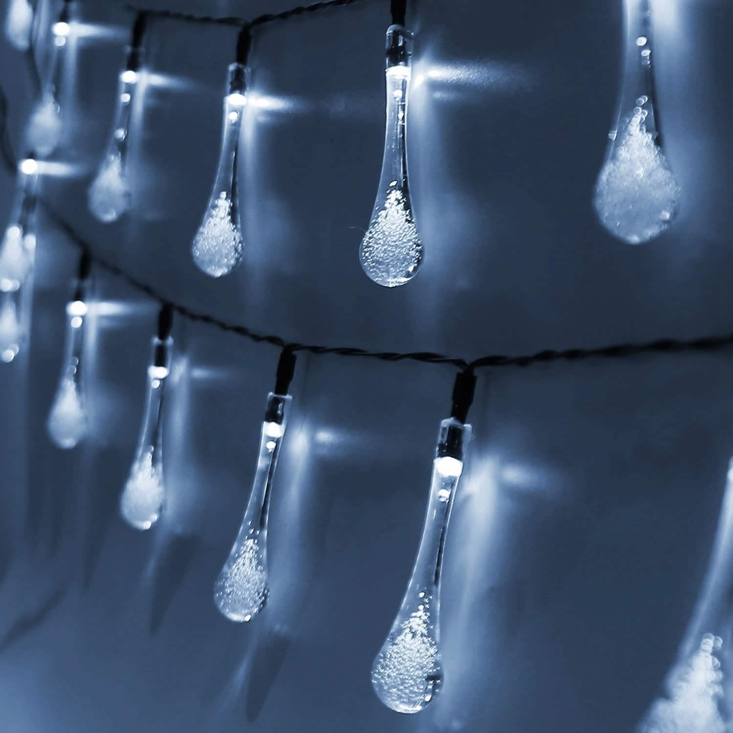 Outdoor Solar String Lights String & Fairy Lights - Tophatter Daily Deals