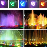 Outdoor Submersible Lights Remote-Controlled RGB 12 V LED Beads Outdoor Lighting - Tophatter Daily Deals