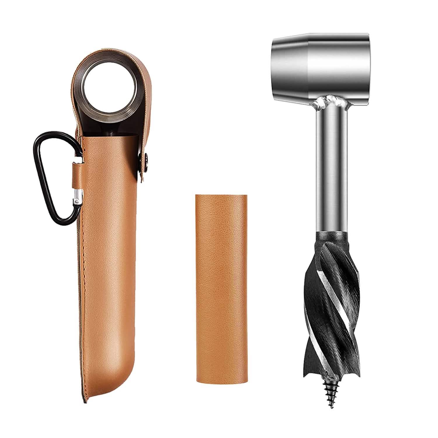 Outdoor Survival Tools for Bushcraft Hand Auger Outdoor Recreation - Tophatter Daily Deals