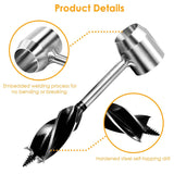 Outdoor Survival Tools for Bushcraft Hand Auger Outdoor Recreation - Tophatter Daily Deals