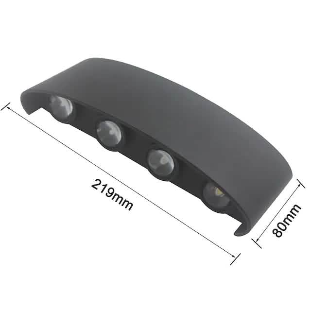 Outdoor Waterproof Wall Light Outdoor Lighting - Tophatter Daily Deals