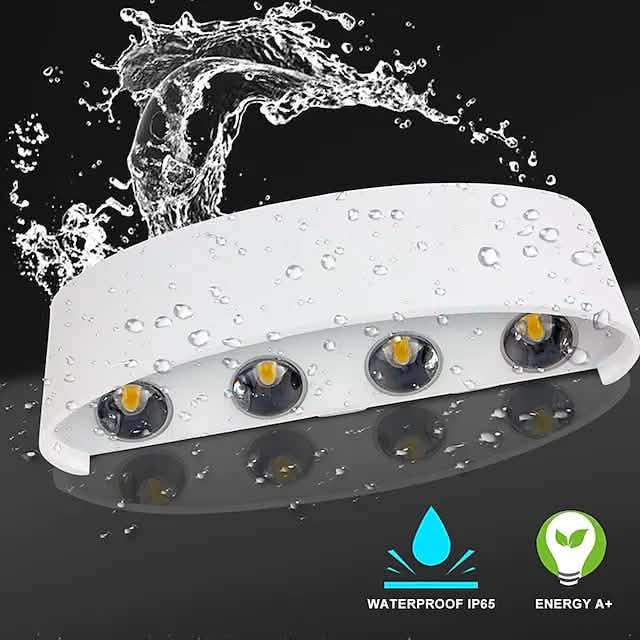 Outdoor Waterproof Wall Light Outdoor Lighting - Tophatter Daily Deals