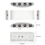 Outdoor Waterproof Wall Light Outdoor Lighting - Tophatter Daily Deals