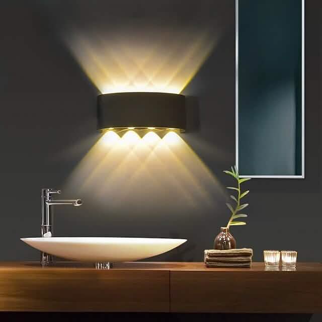 Outdoor Waterproof Wall Light Outdoor Lighting - Tophatter Daily Deals