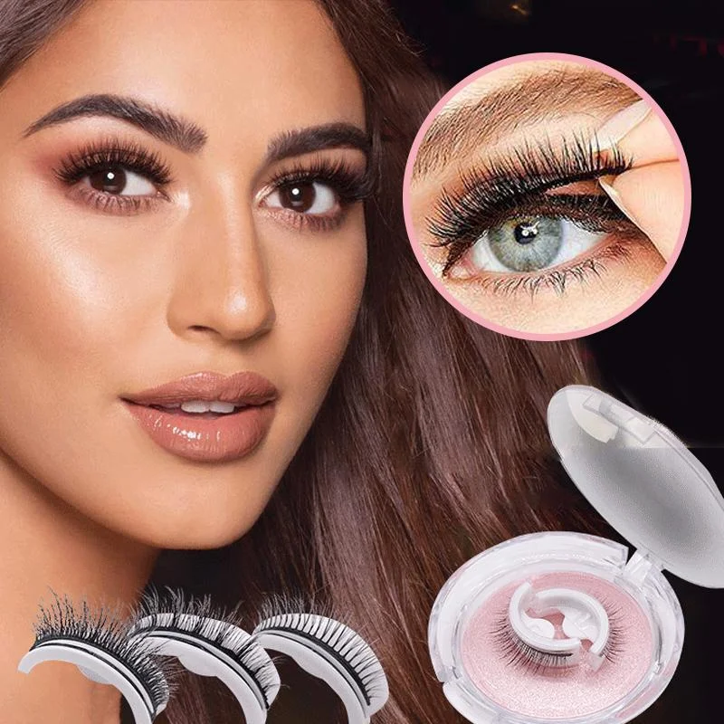 Self Adhesive Reusable Eyelashes Natural Look Fall 2025 - Tophatter Daily Deals