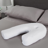 Orthopedic Side Sleeper Pillow With Ear Hole, Spine Support - Tophatter Daily Deals