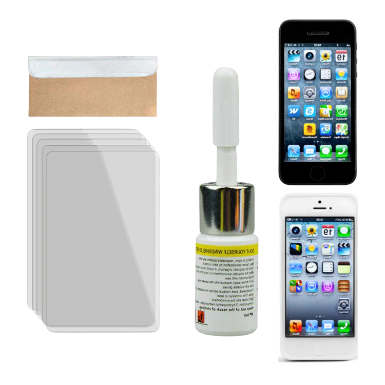 Phone Screen Crack Repair Kit Pre Mixed Liquid Resin - Tophatter Daily Deals