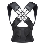 Posture Corrector Brace Discreet Back Support Fall 2025 Black - Tophatter Daily Deals