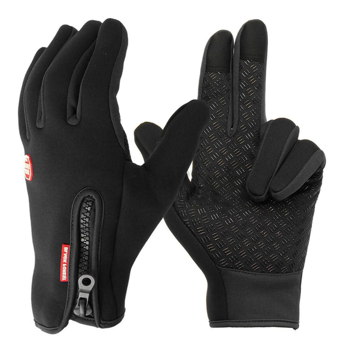 Thermal Gloves Fleece Lined Cycling Ski Gloves Fall 2025 - Tophatter Daily Deals