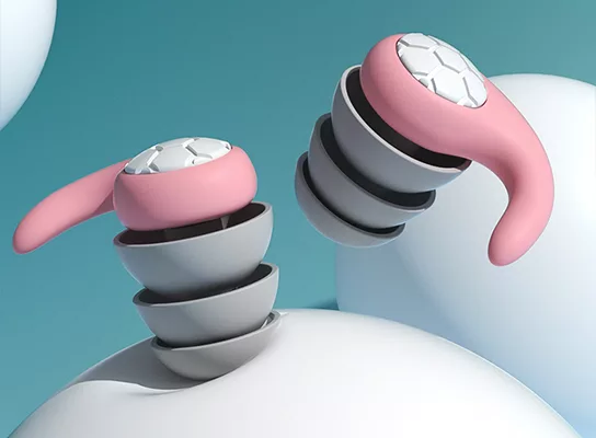 Noise Cancelling Silicone Earplugs Sleep Reusable Comfort - Tophatter Daily Deals