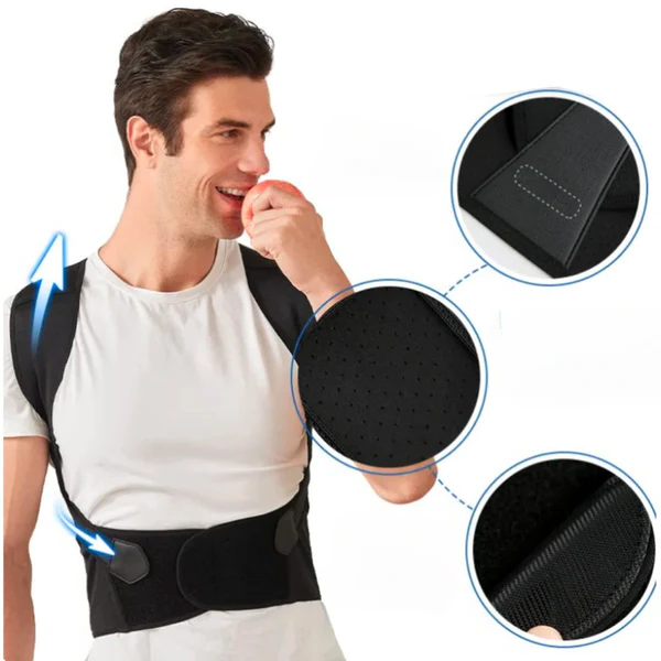 Posture Corrector Brace Discreet Back Support Fall 2025 - Tophatter Daily Deals