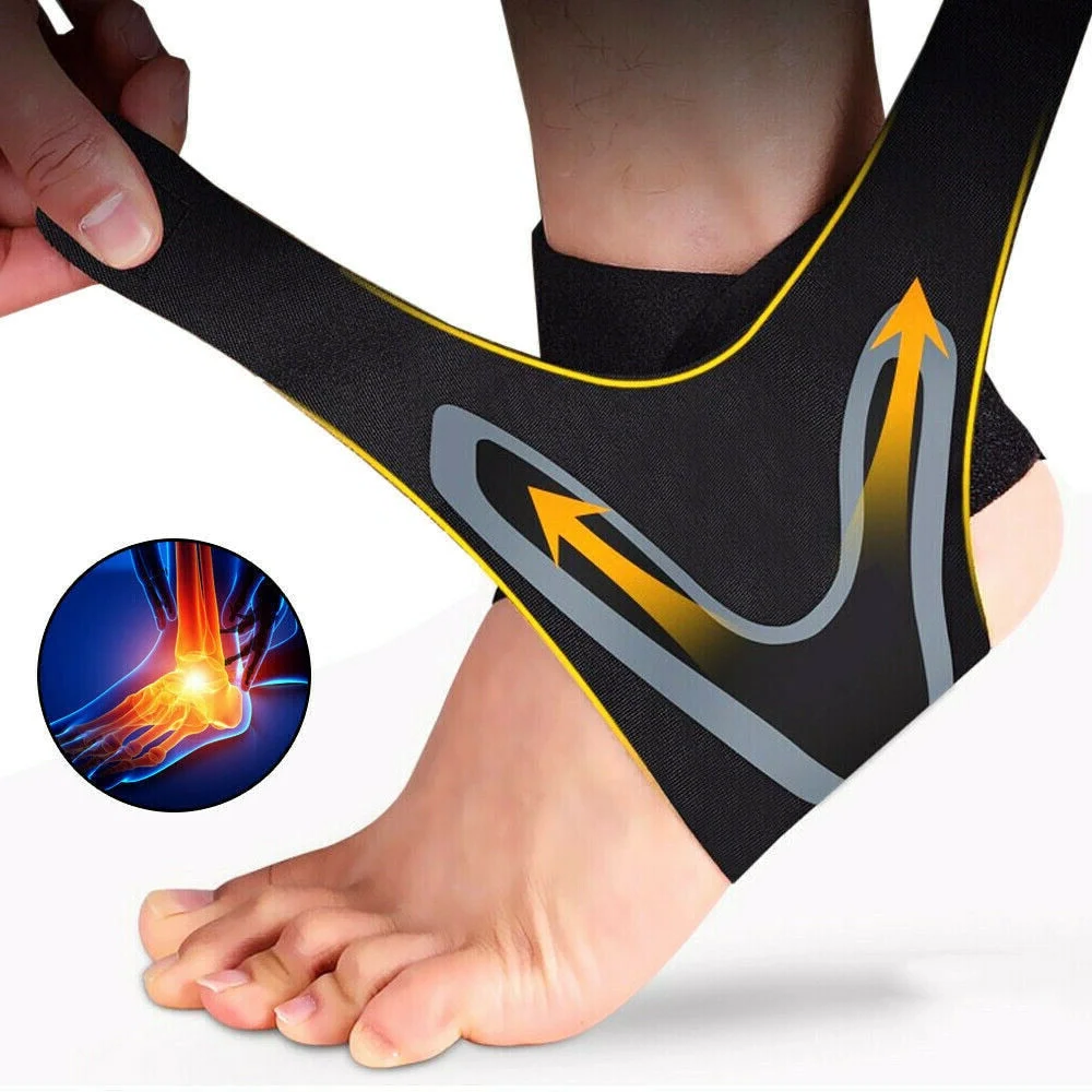 Ankle Compression X Wrap Brace Sleeve Support Pain Relief - Tophatter Daily Deals