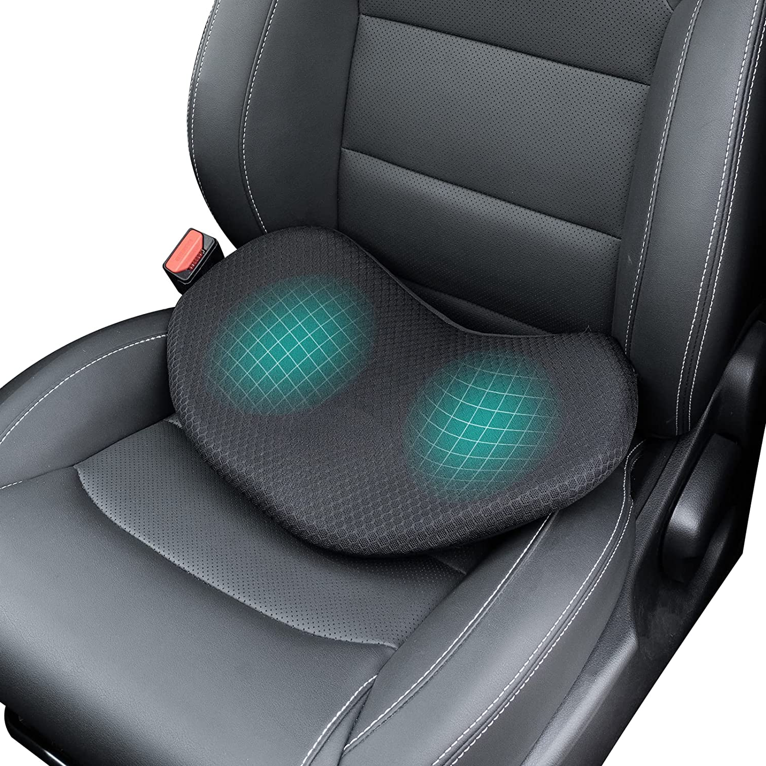 Car Booster Seat Cushion Memory Foam 3.5 Inch Posture - Tophatter Daily Deals