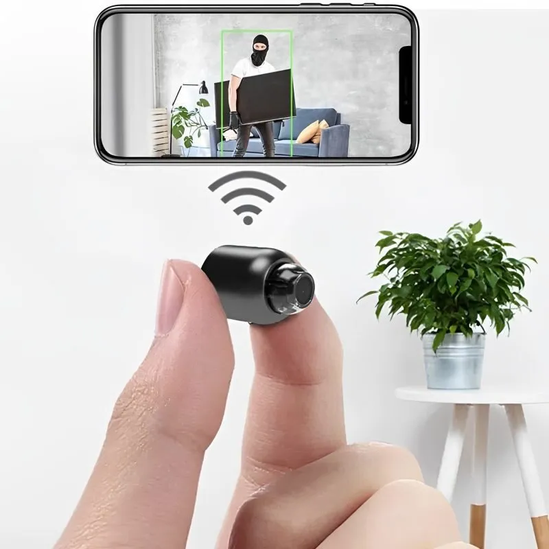 5G Mini Wireless Camera 1080P HD Covert Home Security - Tophatter Daily Deals
