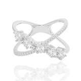 Oval Design Mini X Ring 9 Rings - Tophatter Daily Deals