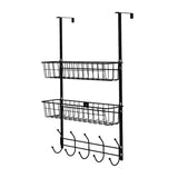 Over The Door Hooks Organizer Storage & Organization - Tophatter Daily Deals