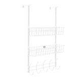 Over The Door Hooks Organizer Storage & Organization - Tophatter Daily Deals